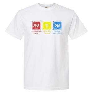 Autism Awareness Puzzle Chemical Elets Cool Gift Garment-Dyed Heavyweight T-Shirt