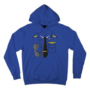 Airplane Airline Pilot Costume Dress Up HALLOWEEN Hoodie