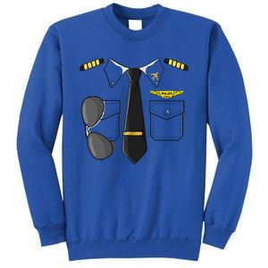 Airplane Airline Pilot Costume Dress Up HALLOWEEN Sweatshirt