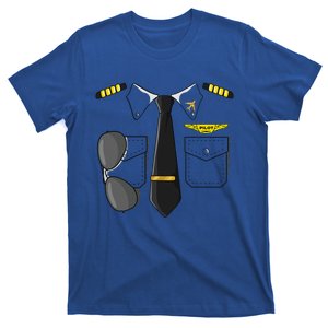 Airplane Airline Pilot Costume Dress Up HALLOWEEN T-Shirt