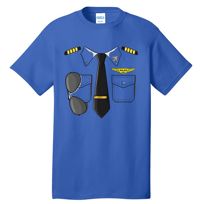 Airplane Airline Pilot Costume Dress Up HALLOWEEN Tall T-Shirt