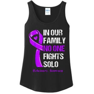 Alzheimers Awareness Purple Ribbon Alzheimers Warrior Ladies Essential Tank