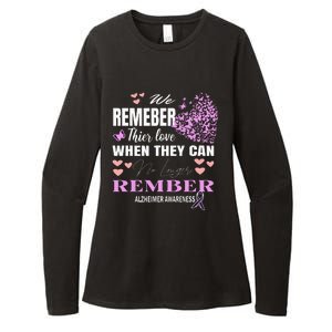 Alzheimers Awareness PurpleRibbon Dementia Mom Dad Grandpa Womens CVC Long Sleeve Shirt