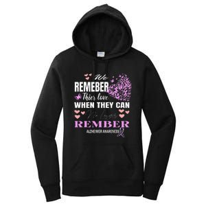 Alzheimers Awareness PurpleRibbon Dementia Mom Dad Grandpa Women's Pullover Hoodie