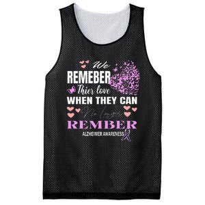 Alzheimers Awareness PurpleRibbon Dementia Mom Dad Grandpa Mesh Reversible Basketball Jersey Tank