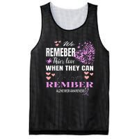 Alzheimers Awareness PurpleRibbon Dementia Mom Dad Grandpa Mesh Reversible Basketball Jersey Tank