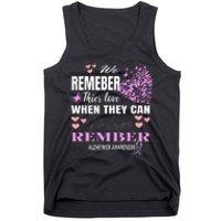 Alzheimers Awareness PurpleRibbon Dementia Mom Dad Grandpa Tank Top