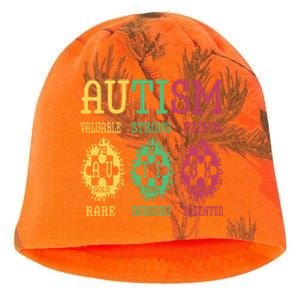 Autism Awareness Puzzle Periodic Table Elets Science Funny Gift Kati - Camo Knit Beanie