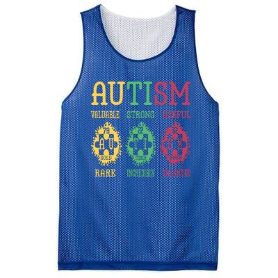 Autism Awareness Puzzle Periodic Table Elets Science Funny Gift Mesh Reversible Basketball Jersey Tank