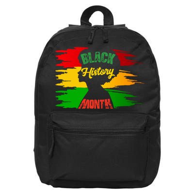 African American Pride T 16 in Basic Backpack