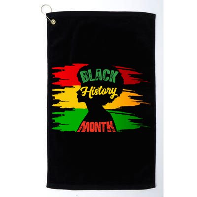 African American Pride T Golf Towel
