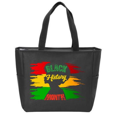 African American Pride T Zip Tote Bag