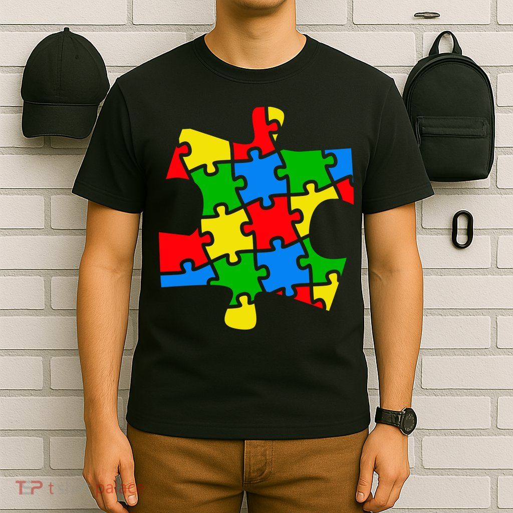 Autism Awareness Puzzle Piece T-Shirt
