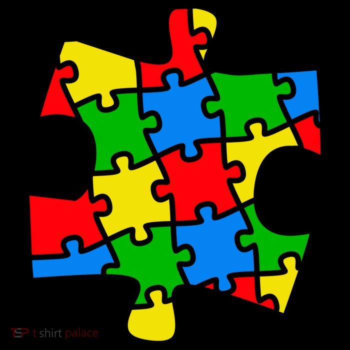 Autism Awareness Puzzle Piece T-Shirt