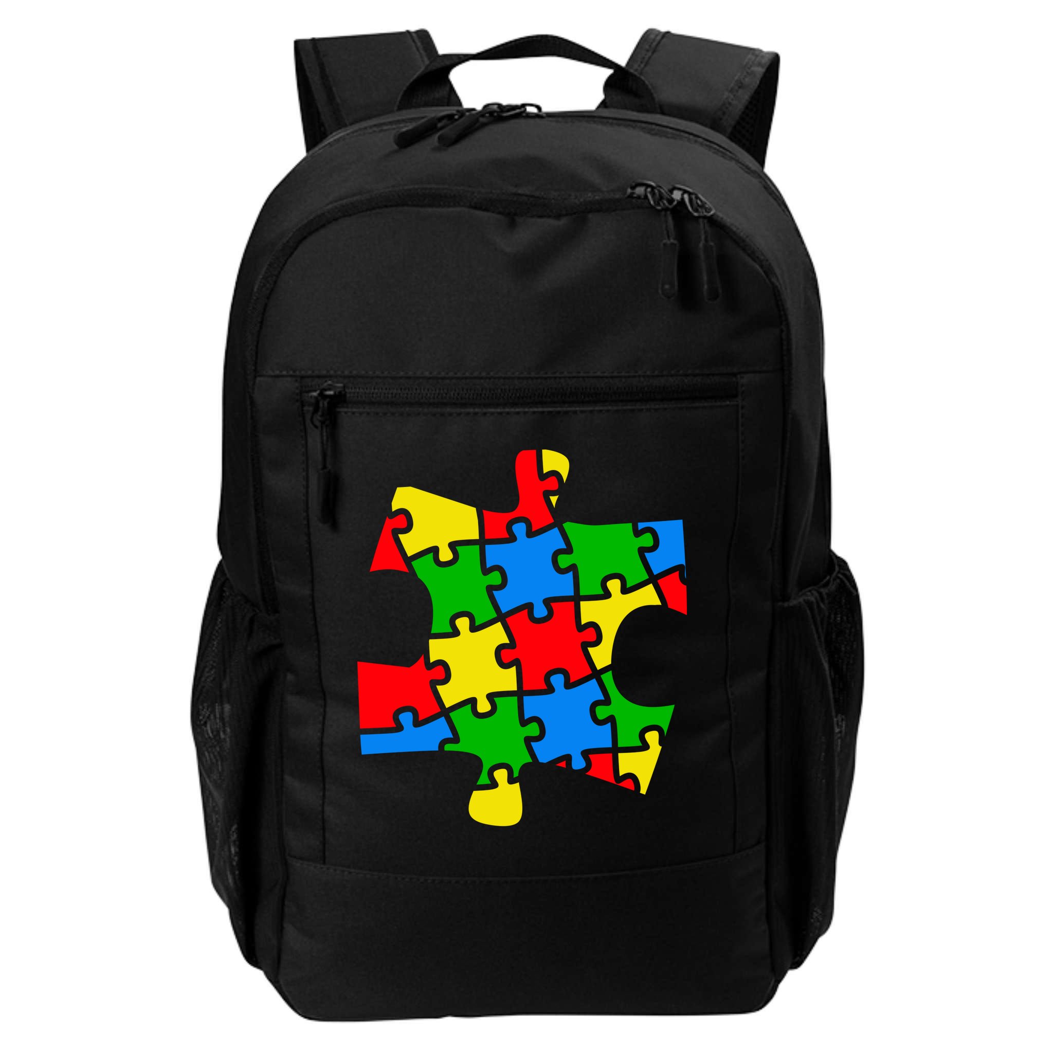 Autism Awareness Puzzle Piece Backpack