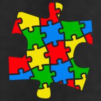 Autism Awareness Puzzle Piece Adult Drive Performance Visor