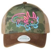Axolotl Animal Pop Art Cute Axolotl Lover Legacy Tie Dye Trucker Hat