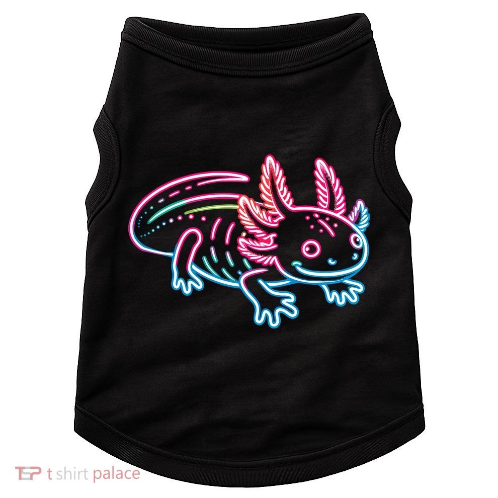 Axolotl Animal Pop Art Cute Axolotl Lover Doggie Tank