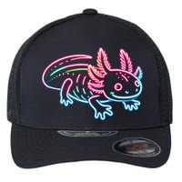 Axolotl Animal Pop Art Cute Axolotl Lover Flexfit Unipanel Trucker Cap