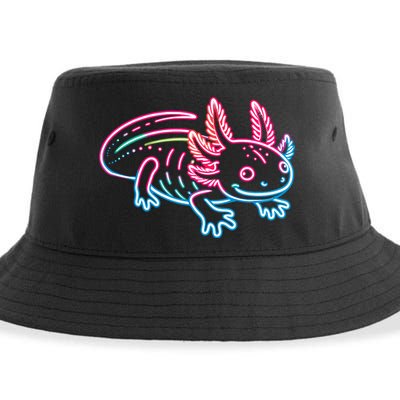 Axolotl Animal Pop Art Cute Axolotl Lover Sustainable Bucket Hat