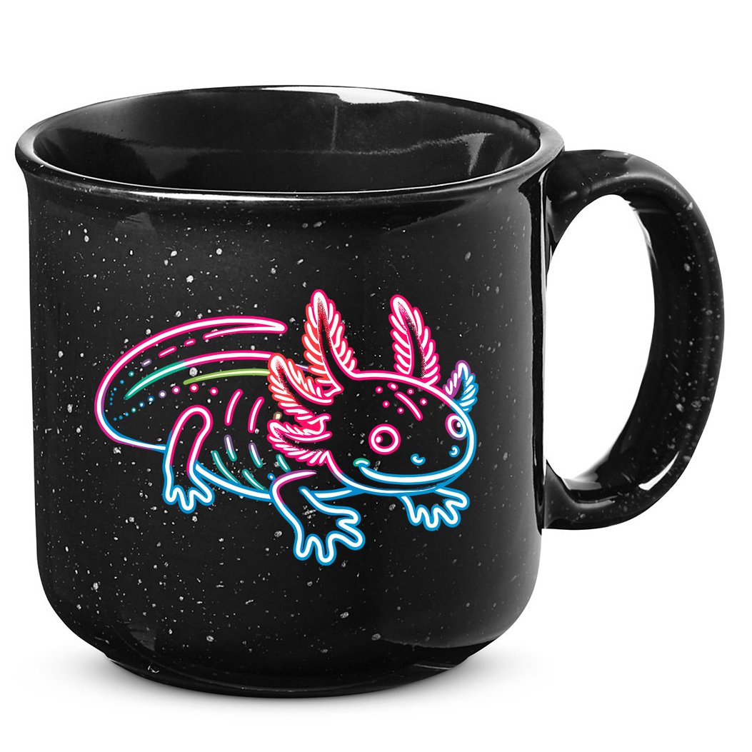 Axolotl Animal Pop Art Cute Axolotl Lover 15oz Campfire Ceramic Mug