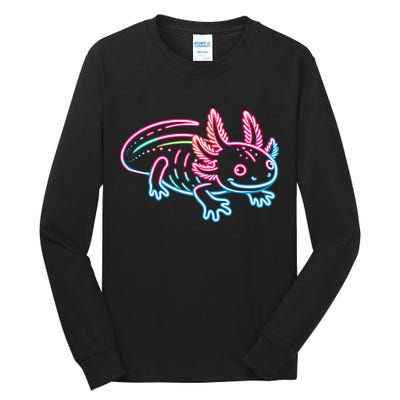 Axolotl Animal Pop Art Cute Axolotl Lover Tall Long Sleeve T-Shirt