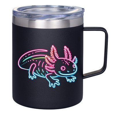 Axolotl Animal Pop Art Cute Axolotl Lover 12oz Stainless Steel Coffee Mug