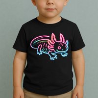 Axolotl Animal Pop Art Cute Axolotl Lover Toddler T-Shirt
