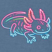 Axolotl Animal Pop Art Cute Axolotl Lover Garment-Dyed Sweatshirt