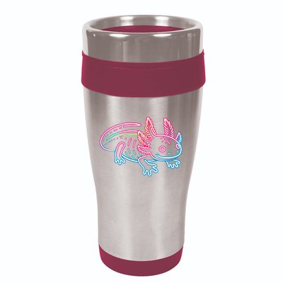 Axolotl Animal Pop Art Cute Axolotl Lover 16oz Travel Tumbler