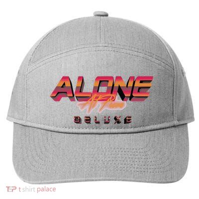 Alone At Prom Deluxe 7-Panel Snapback Hat
