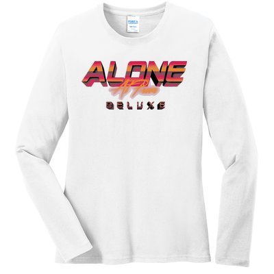 Alone At Prom Deluxe Ladies Long Sleeve Shirt