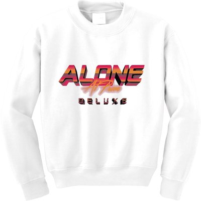 Alone At Prom Deluxe Kids Sweatshirt