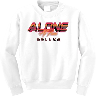 Alone At Prom Deluxe Kids Sweatshirt