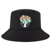 Autism Awareness Puzzle Tree Cool Comfort Performance Bucket Hat
