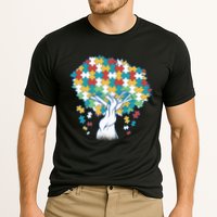 Autism Awareness Puzzle Tree Performance Shirt