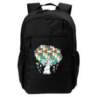 Autism Awareness Puzzle Tree Backpack
