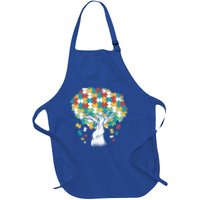 Autism Awareness Puzzle Tree Apron