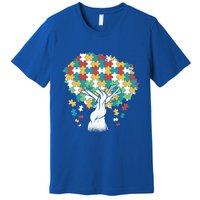 Autism Awareness Puzzle Tree Premium T-Shirt