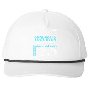 Asshole Assholes Potty Mouth Vulgar Profanity Fun Gag Gift Snapback Five-Panel Rope Hat