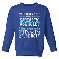 Asshole Assholes Potty Mouth Vulgar Profanity Fun Gag Gift Toddler Sweatshirt