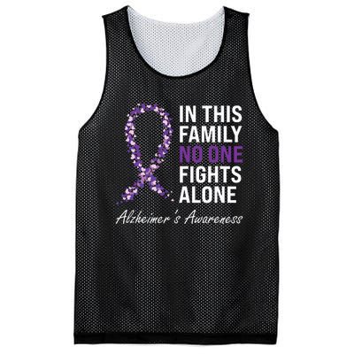 Alzheimer's Awareness Purple Ribbon Dementia Mom Dad Grandpa Mesh Reversible Basketball Jersey Tank