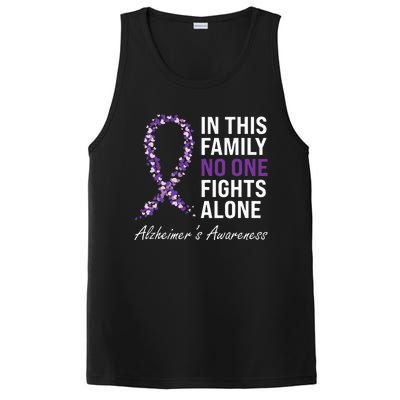 Alzheimer's Awareness Purple Ribbon Dementia Mom Dad Grandpa PosiCharge Competitor Tank