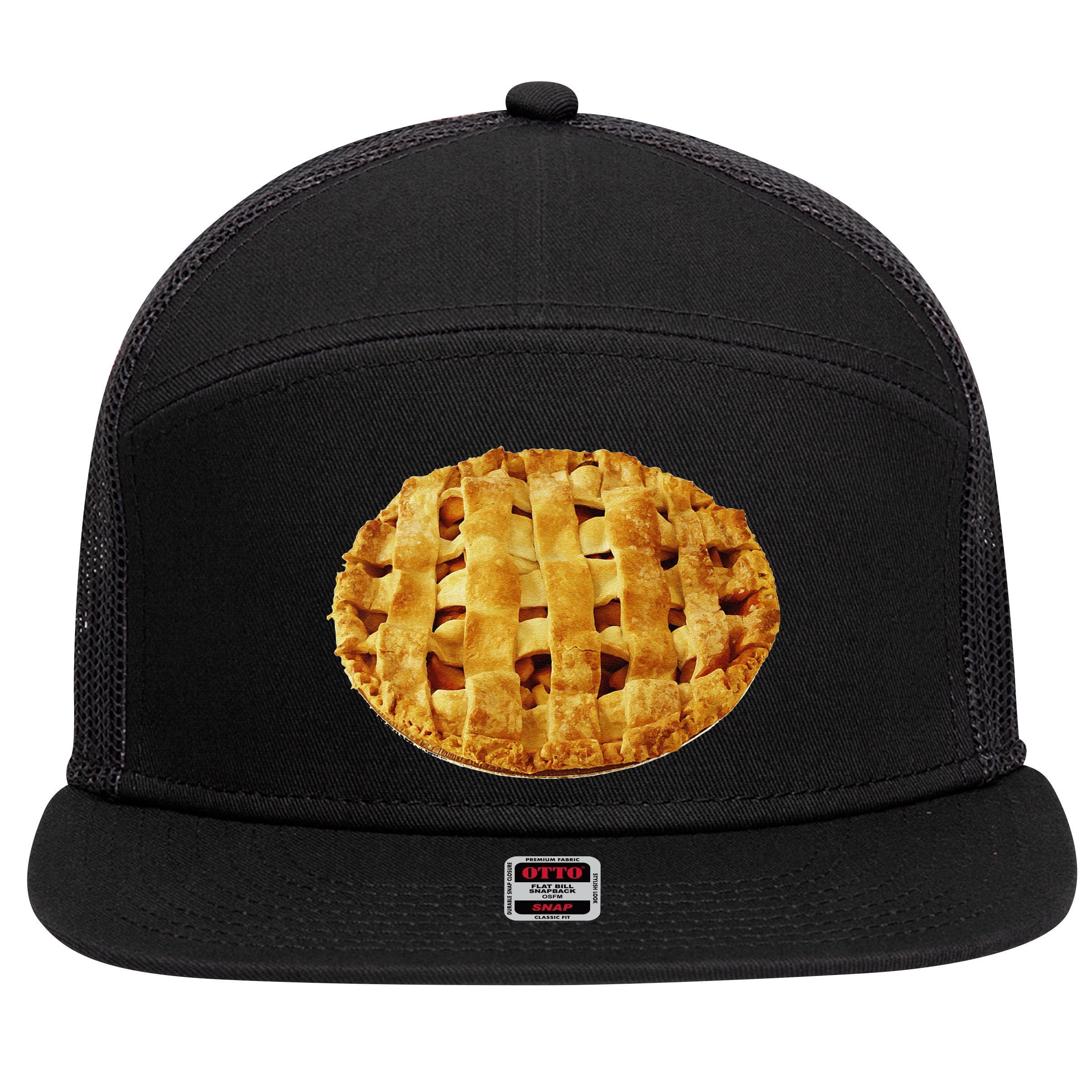 American Apple Pie Halloween Costume 7 Panel Mesh Trucker Snapback Hat