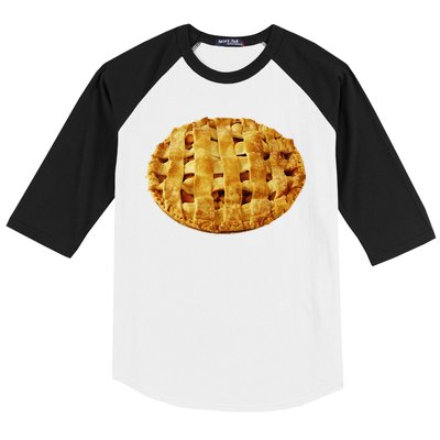 American Apple Pie Halloween Costume Baseball Sleeve Shirt
