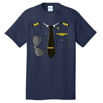 Airplane Airline Pilot Costume Kids Dress Up HALLOWEEN Tall T-Shirt