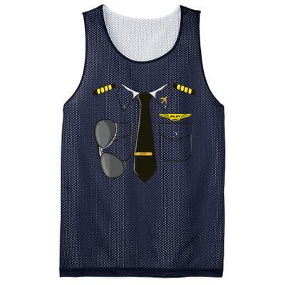 Airplane Airline Pilot Costume Kids Dress Up HALLOWEEN Mesh Reversible Basketball Jersey Tank