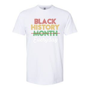 African American Pride Black History Month Is Everyday Gift Softstyle CVC T-Shirt