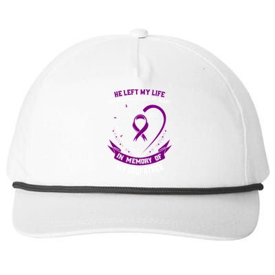 Alzheimers Awareness Products Remembrance Of Godfather Funny Gift Snapback Five-Panel Rope Hat