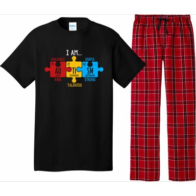 Autism Awareness Periodic Table Elets Great Gift Pajama Set